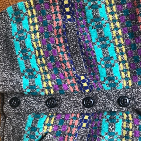 Madewell Wallace Wool Drape Collar Cardigan - Picture 6 of 7